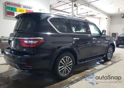2022 Nissan Armada Sl из США, поврежденный, VIN JN8AY2BC4N9162883